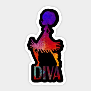 Diva Sticker